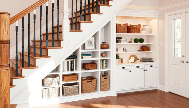Clever Under Stairs Storage Ideas: DIY vs Custom Built-in