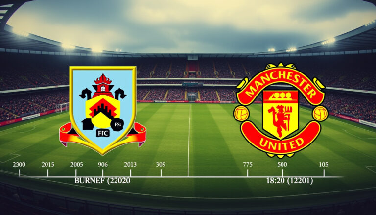 Burnley FC vs Manchester United FC Timeline: History & Finances